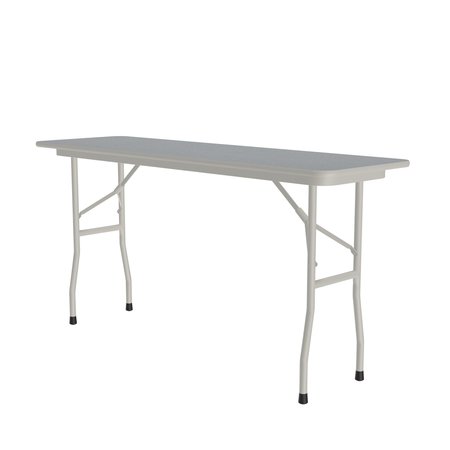 CORRELL CF TFL Folding Tables 18x96  Gray Granite CF1896TF-15